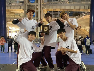 名古屋ダンスダイナマイトコンテストの高校生シニアクラスにて３位いただきました